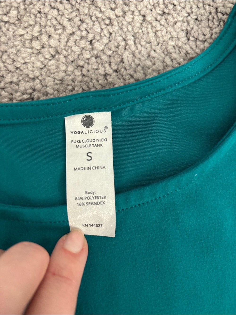 Teal or Black Sleeveless Crop Tops - Picture 3 of 8